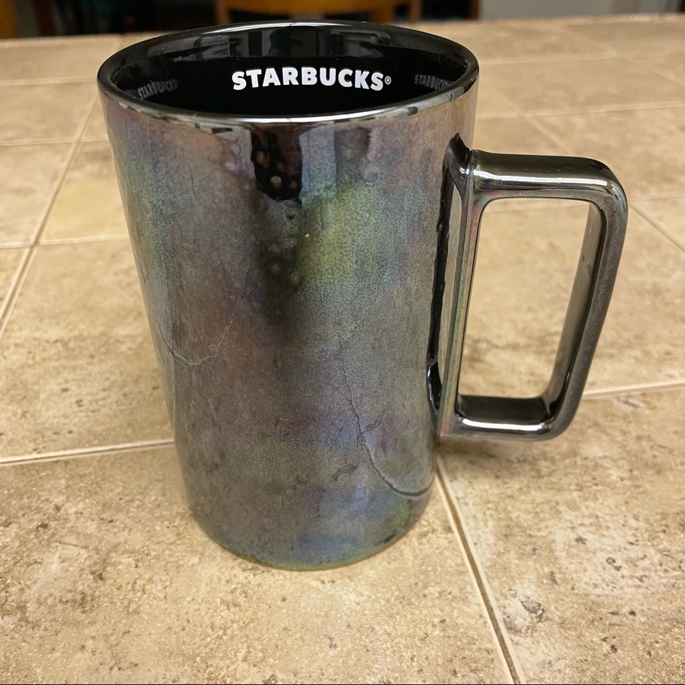 Starbucks iridescent rainbow mug